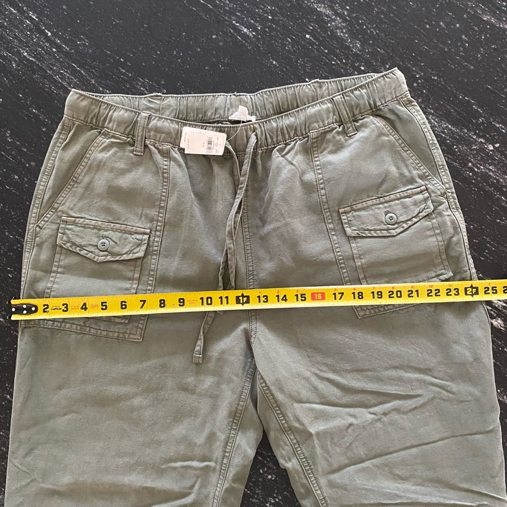 aerie NWT Olive Green Women’s Cargo Jogger Pants XL - Picture 8 of 11